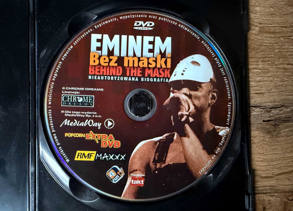 DVD # Eminem - Bez MaskiBehind The Mask