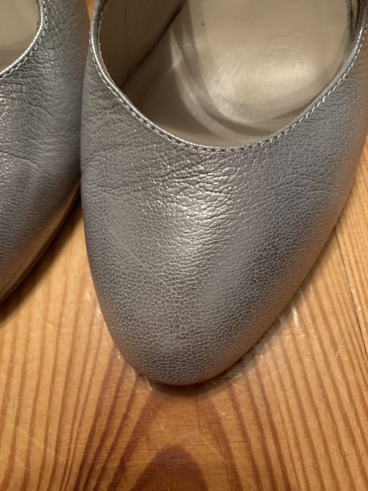 Srebrne buty kotyl