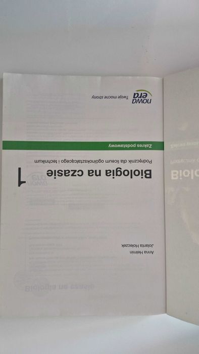 "Biologia na czasie 1" Podręcznik do biologii