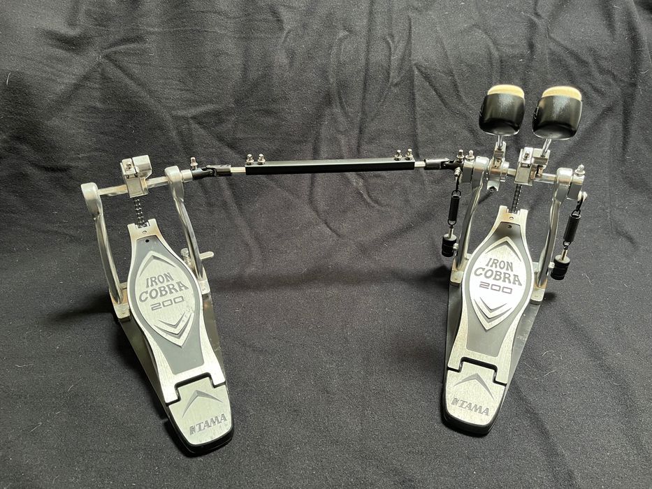Pedal Duplo Tama Iron 200 Bateria Acústica