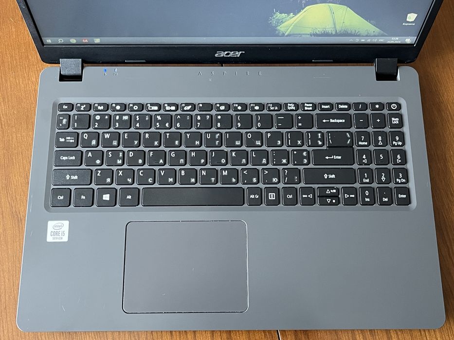 Ноутбук 15.6" Acer Aspire 3 на Intel i5-1035G1 с 8ОЗУ / 256SSD / FullHD