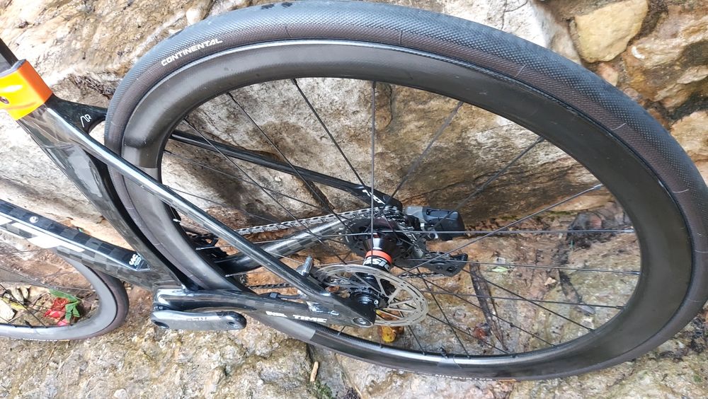 Rodas Vision  carbono disco Sram XDR 12velocidades