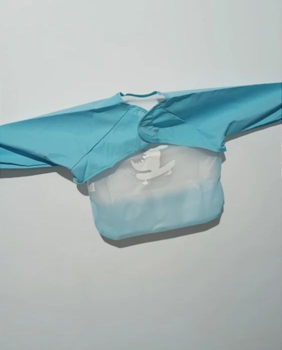 Babete com mangas impermeavel