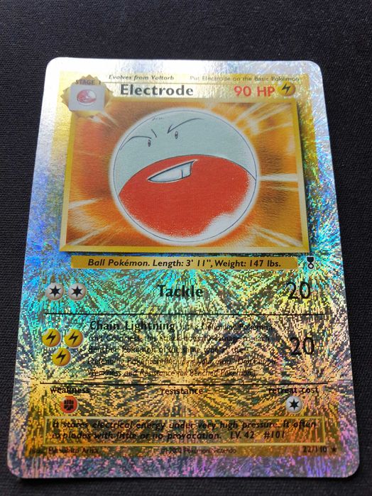 Electrode Reverse Holo - Legendary Collection 200264286046507523121