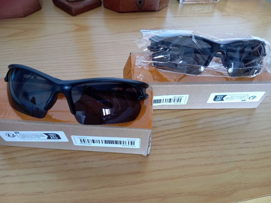 2 pares óculos sol novos