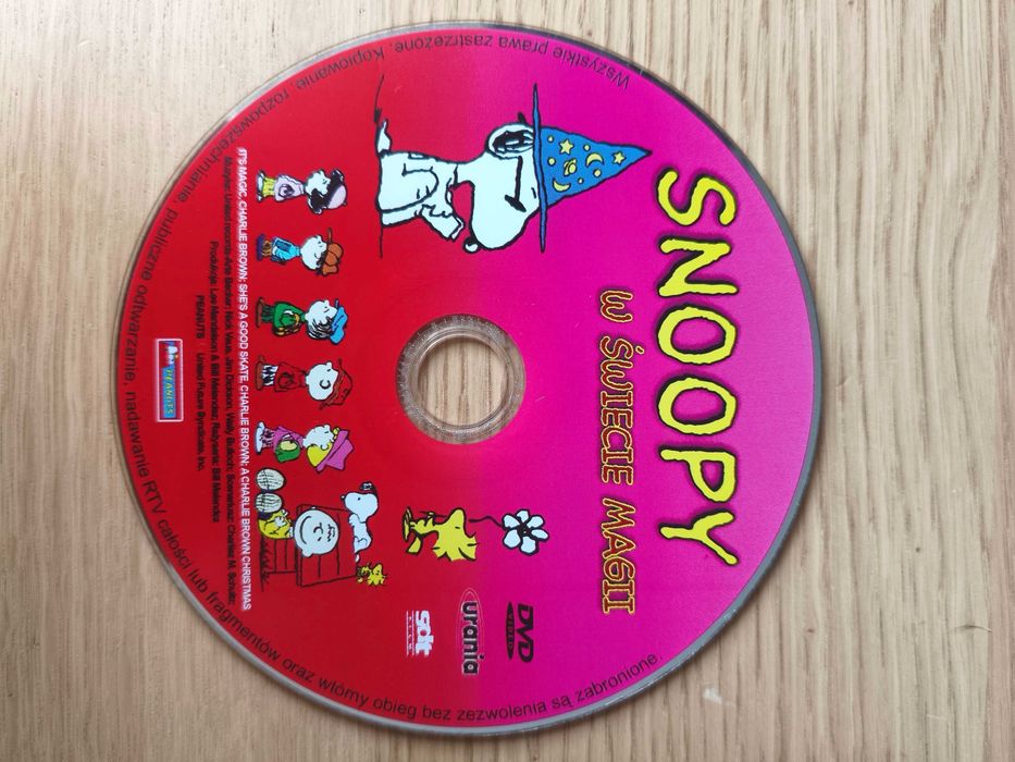 Snoopy w Świecie Magii DVD PL Dubbing Aktorski | 3 bajki