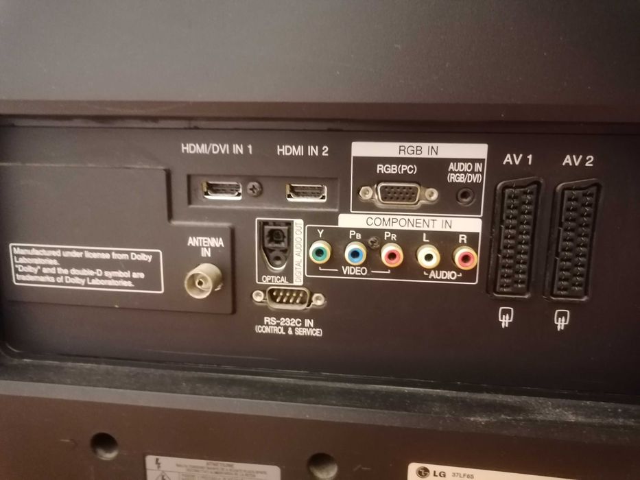 Telewizor LG 37LF65 37 cali