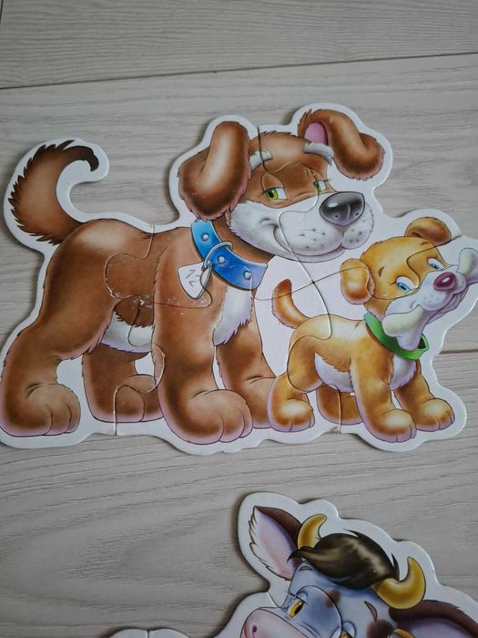 Puzzle 4w1 zwierzęta Castorland 3+