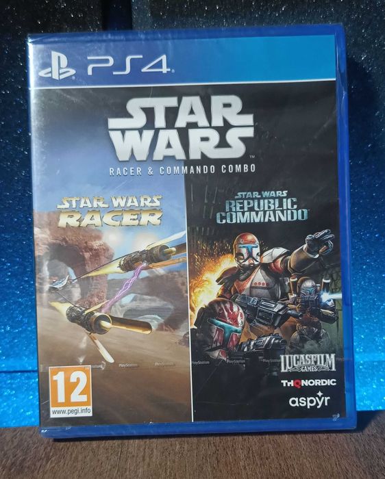Star Wars Racer and Commando Combo PS4 / PS5 - dwie gry