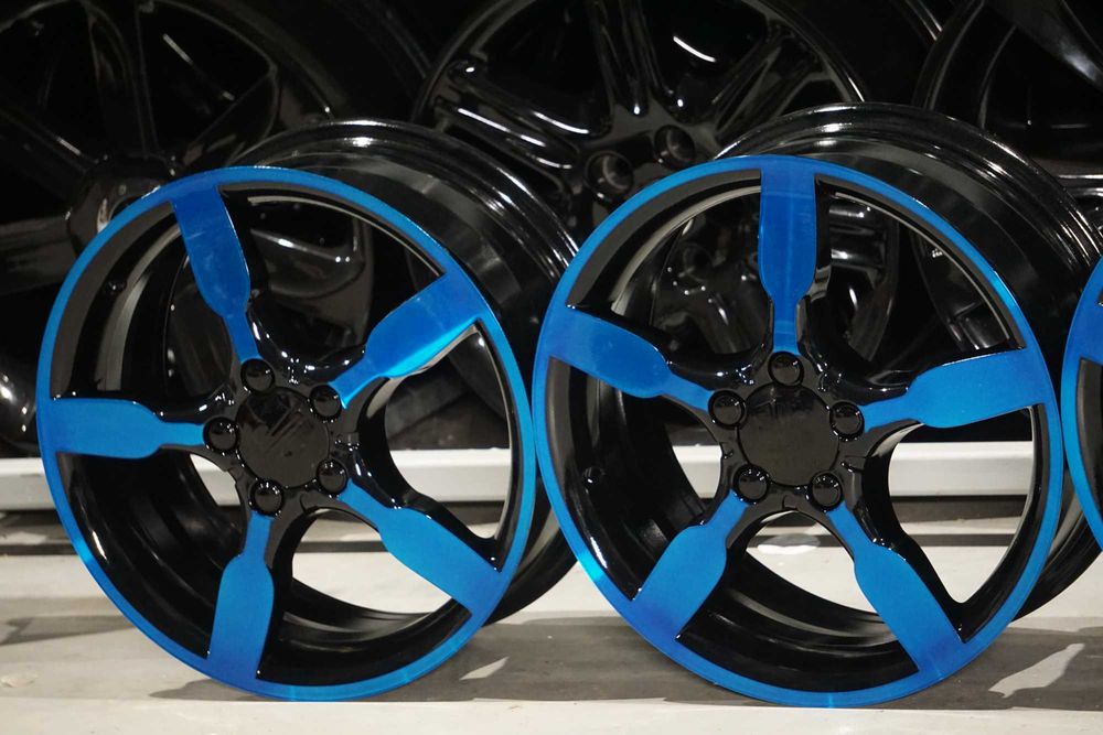 Alufelgi oryginał Seat 5x112 7Jx17 et56 cb57,1mm candy blue cnc
