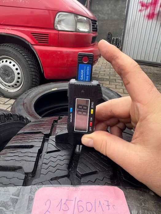 шини скати колеса 215 60 17С Michelin 9 mm 2021 p 2 шт зима