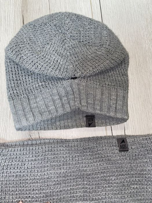 Набір шапка шарф теплий