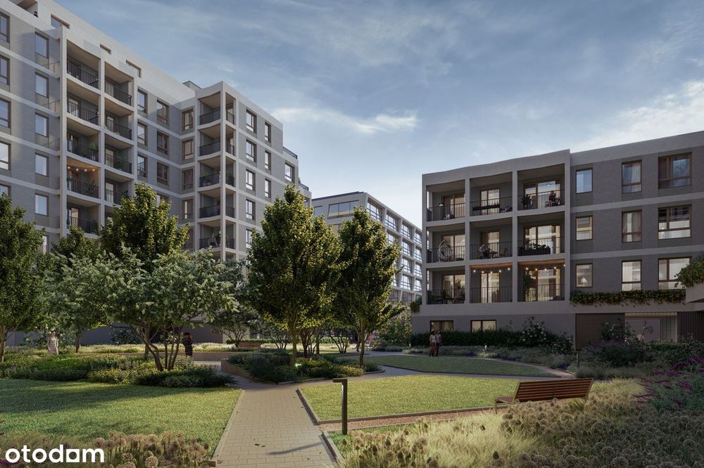 2-pokojowe mieszkanie 45m2 + loggia
