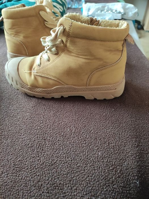 Buty ocieplane chlopiece
