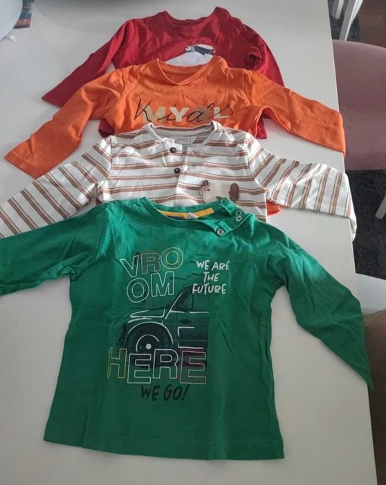 Camisolas Chicco e Mayoral criança