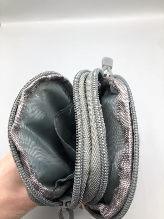 Taktyczna saszetka MOLLE – zielona, podwójna kieszeń