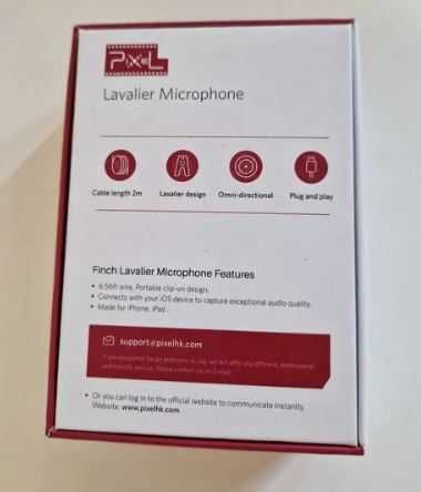 Mikrofon przewodowy do Ipad/ Iphone/ Apple Mfi PIXEL FINCH