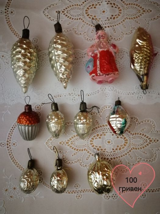 Елочная игрушка ссср. Ялинкові прикраси.