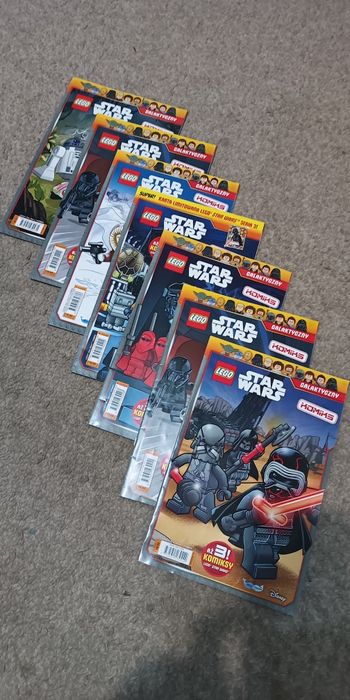 Czasopisma Lego spider-man avengers city star wars dreamzzz ninjago