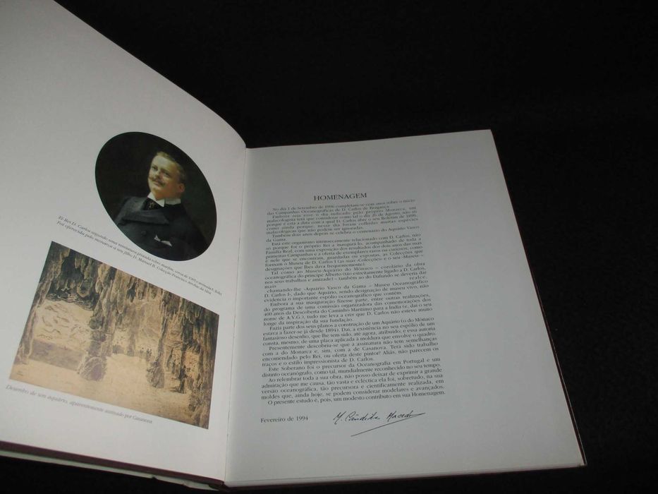 Livro Rei Dom Carlos Campanhas Oceanográficas