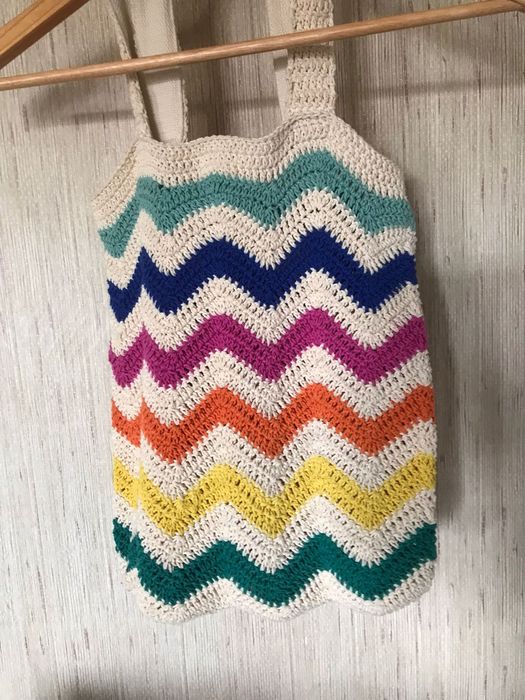 Saco tote bag crochet Pull&Bear