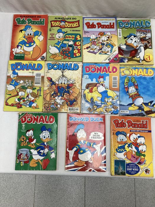 11 livros Pato Donald