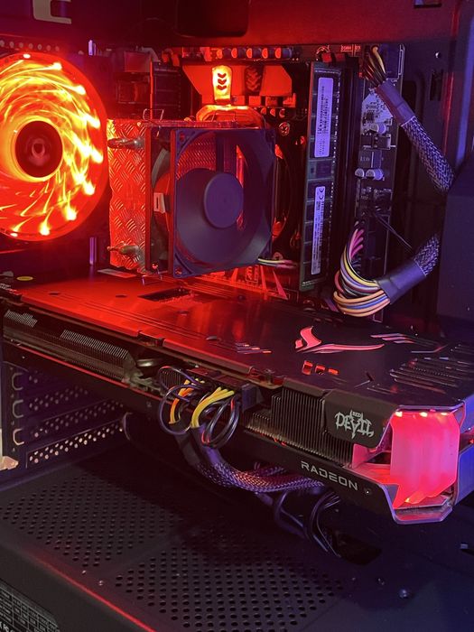 RX 6700 XT 12GB | 32GB DDR4 | 10C/20TH | 256GB SSD | 650W Ігровий ПК