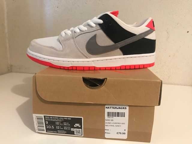 Dunk SB low Infrared 42,5 EU US9