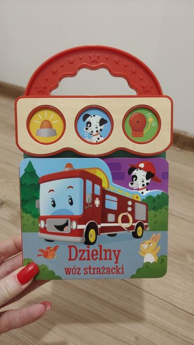 Książeczka używana z przyciskami