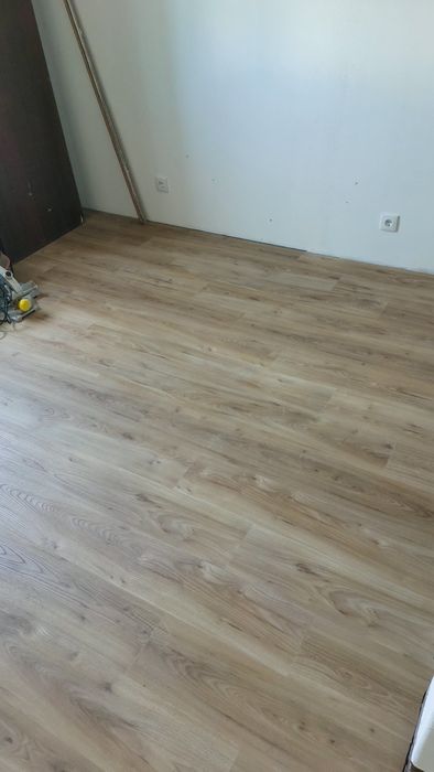 Aplicação de pavimento Flutuante