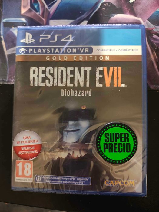 Resident Evil VII 7 biohazard gold edition ps5/ps4