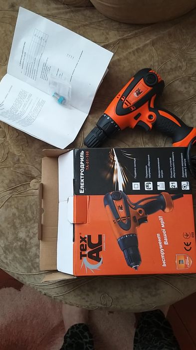 Електродриль TexAC ТА-01-108 – нова