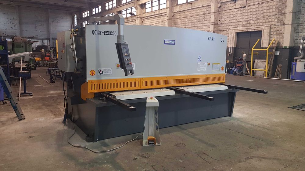 Gilotyna hydrauliczna do blachy 12x3200mm Nowa  PRAWER