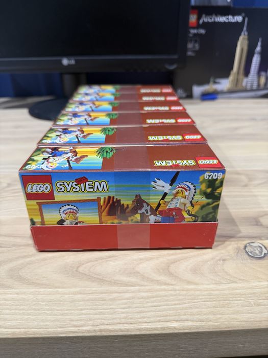 Lego Western 6709 6-pack Misb