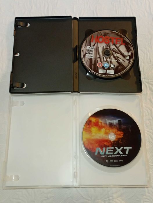 2 DVDS: Hostel + Next