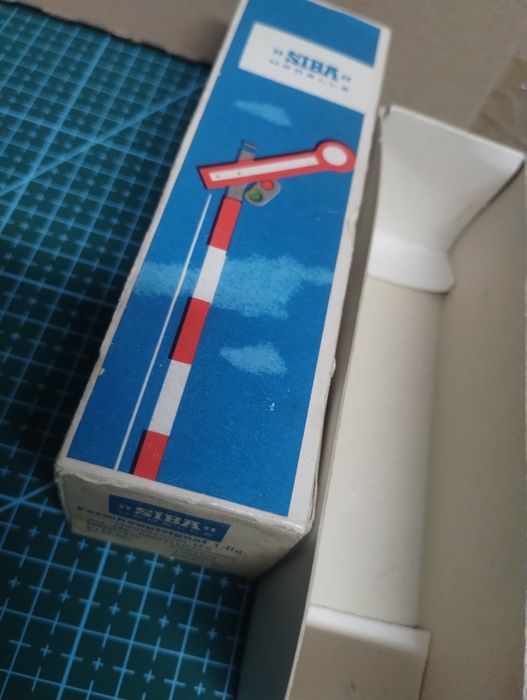 Sygnalizator Siba H0 1:87  tt 1:120 kolejka makieta