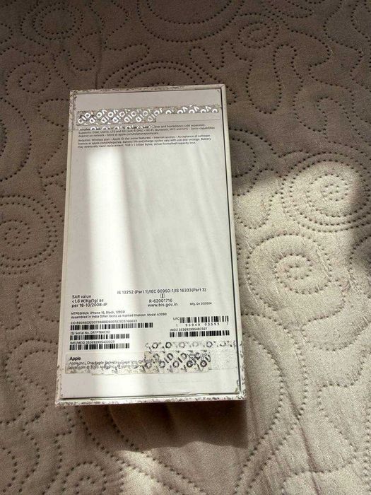 iPhone 15 128Gb чорний