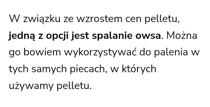 Ekopelet-owies workowany po 40 kg