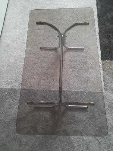 Retro/Vintage Glass Coffee Table64584406569475122