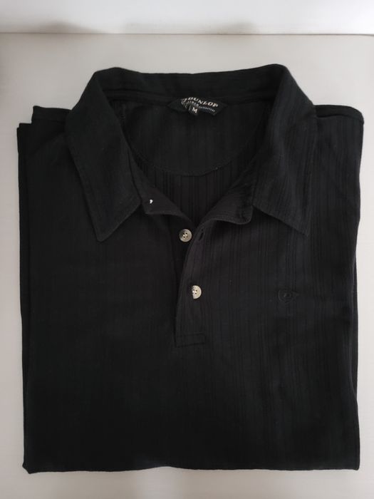 Męska bluzka polo z krótkim rękawem firmy Dunlop rozmiar M