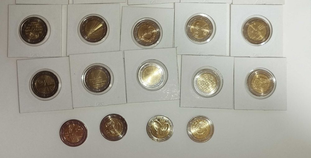 Moedas 2 Euros comemorativas Portuguesas