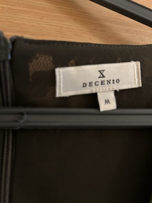 Vestido renda verde seco