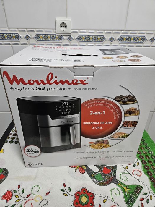 Air Fryer e Grill Moulinex de 4,2L Capacidade.