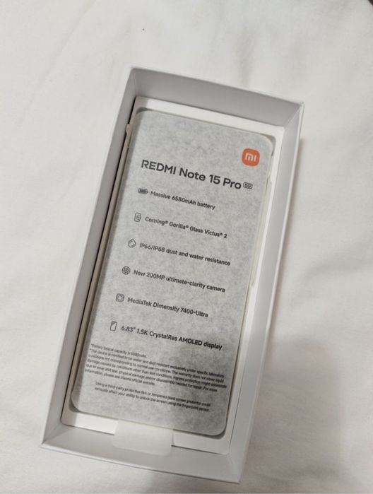 Redmi Note 15 Pro 5G c/ GARANTIA