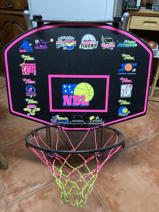 Painel para jogar basquetebol como novo