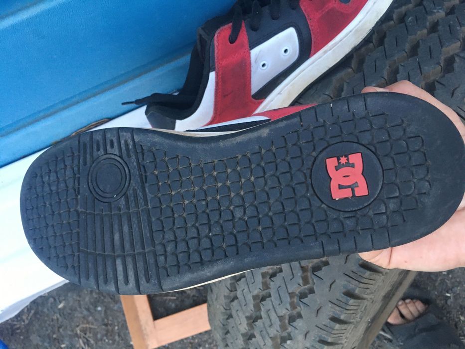 DC Shoes red/black/white