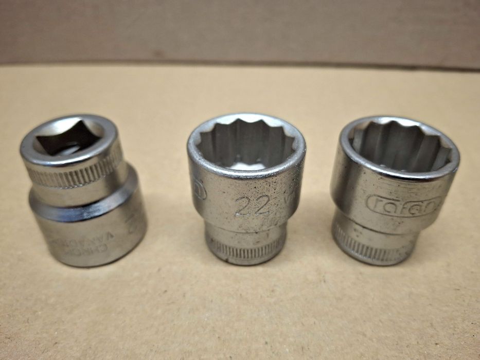 Zestaw 4szt. Klucz RWAb nasadka nasadowy