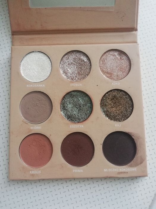 Paleta kokosanka z glam shop