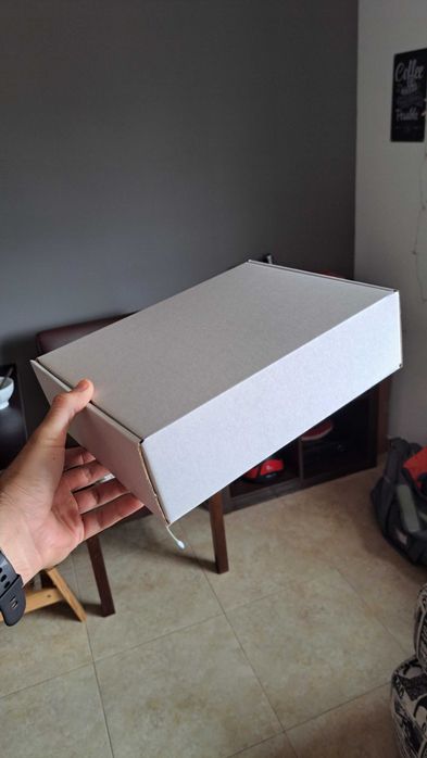 ALTA QUALIDADE Caixas Cartão Branco