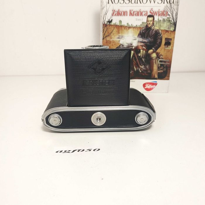 Mieszkowy Aparat AGFA ISOLETTE II z Apotar 85mm 1:4,5 i Campur